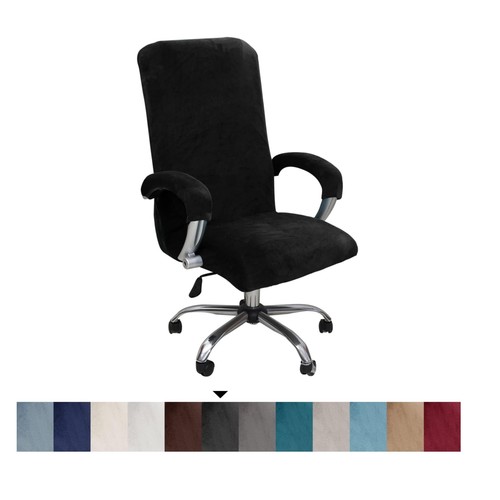 Large velvet office - velvet, chair