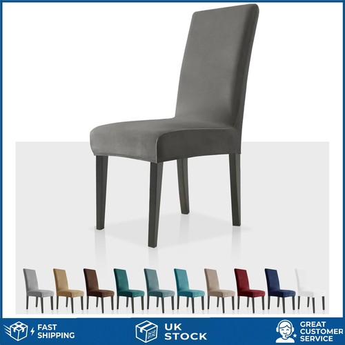 Plush stretch velvet dining - stretch,