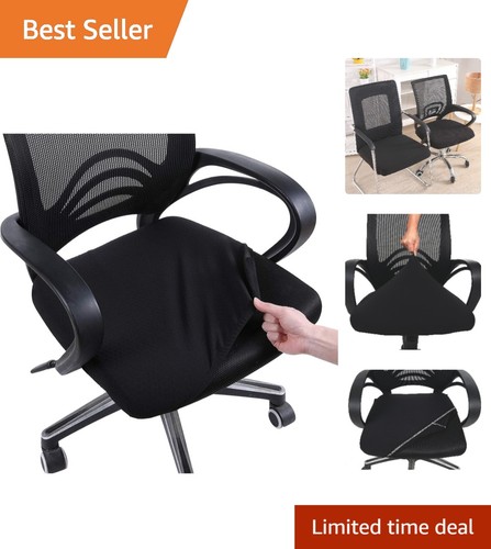 Stretchy black velvet chair - stretchy,