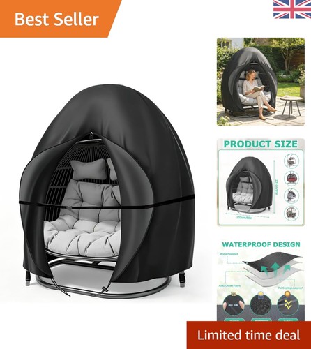 Two person egg chair - chair, cover