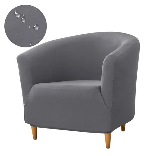 Tub chair cover solid - tub, elastic